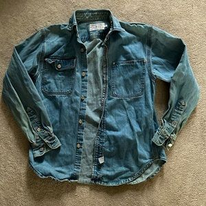 Vintage Ralph Lauren Jean jacket button down